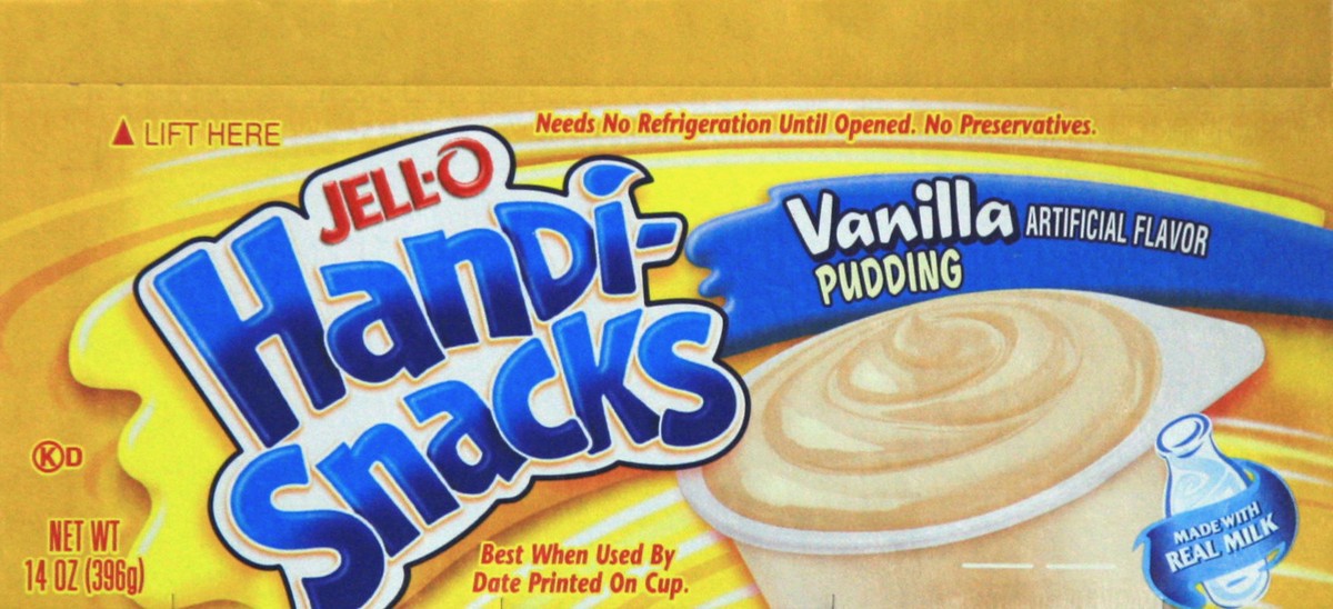 slide 2 of 5, Jell-O Pudding, Vanilla, 4 ct