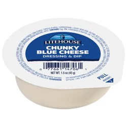 Litehouse Chunky Blue Cheese Dressing & Dip 1.5 oz