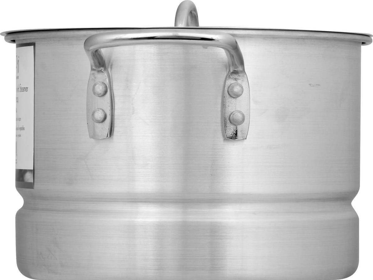 slide 11 of 11, Sazón Sazon Stock Pot, With Steamer, Aluminum, 8 Quart, 1 ct