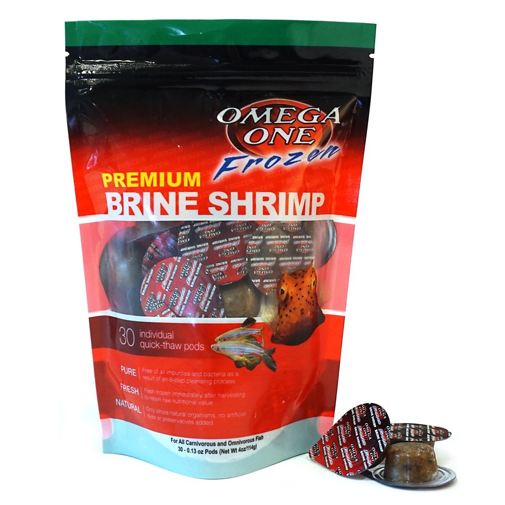 Omega One OmegaOne Frozen Brine Shrimp Fish Food 4 oz Shipt