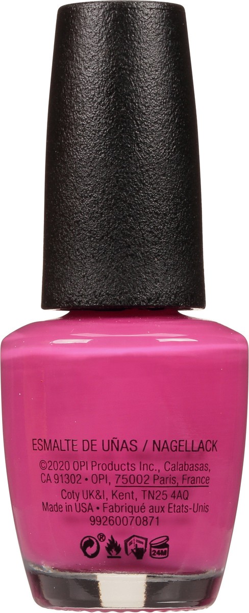 slide 5 of 9, OPI No Turning Back From Pink Street Nail Lacquer 0.5 fl oz, 0.5 fl oz