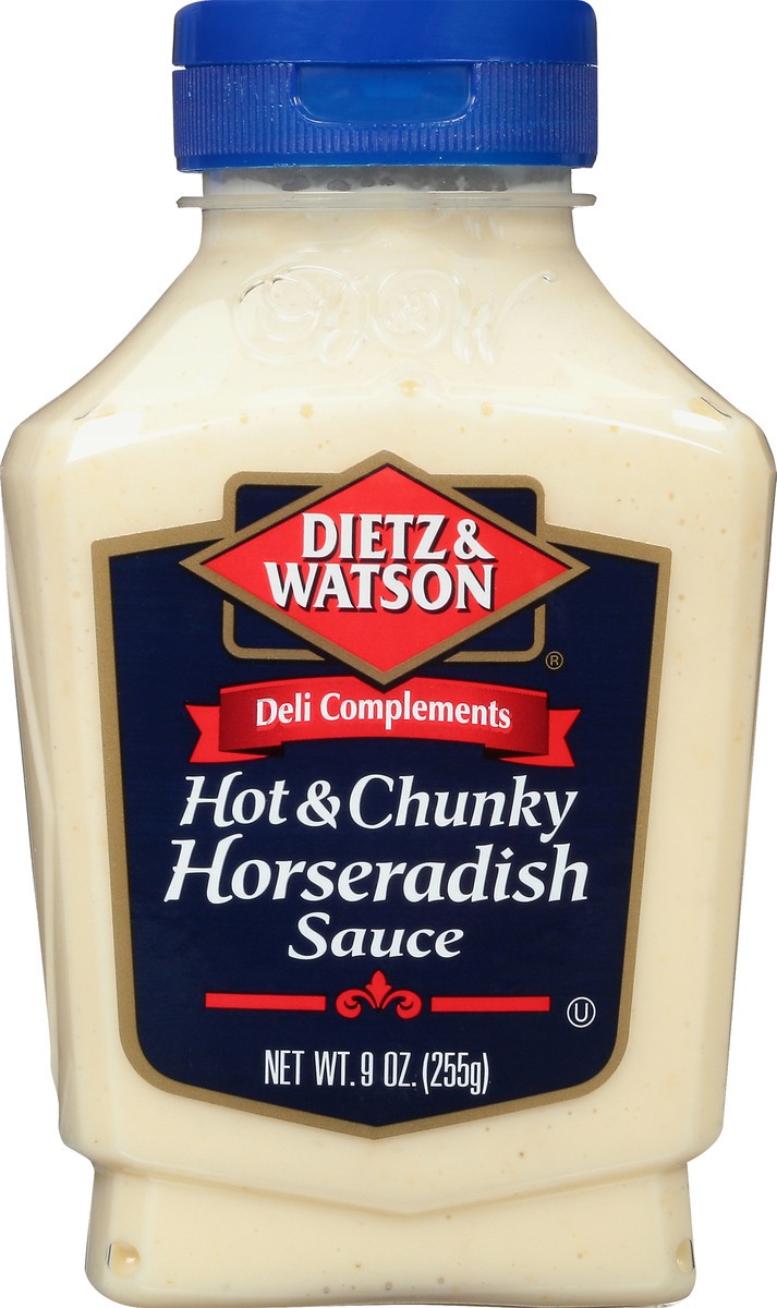 slide 2 of 9, Dietz & Watson Hot & Chunky Horserdish Sauce, 9 oz, 9 oz