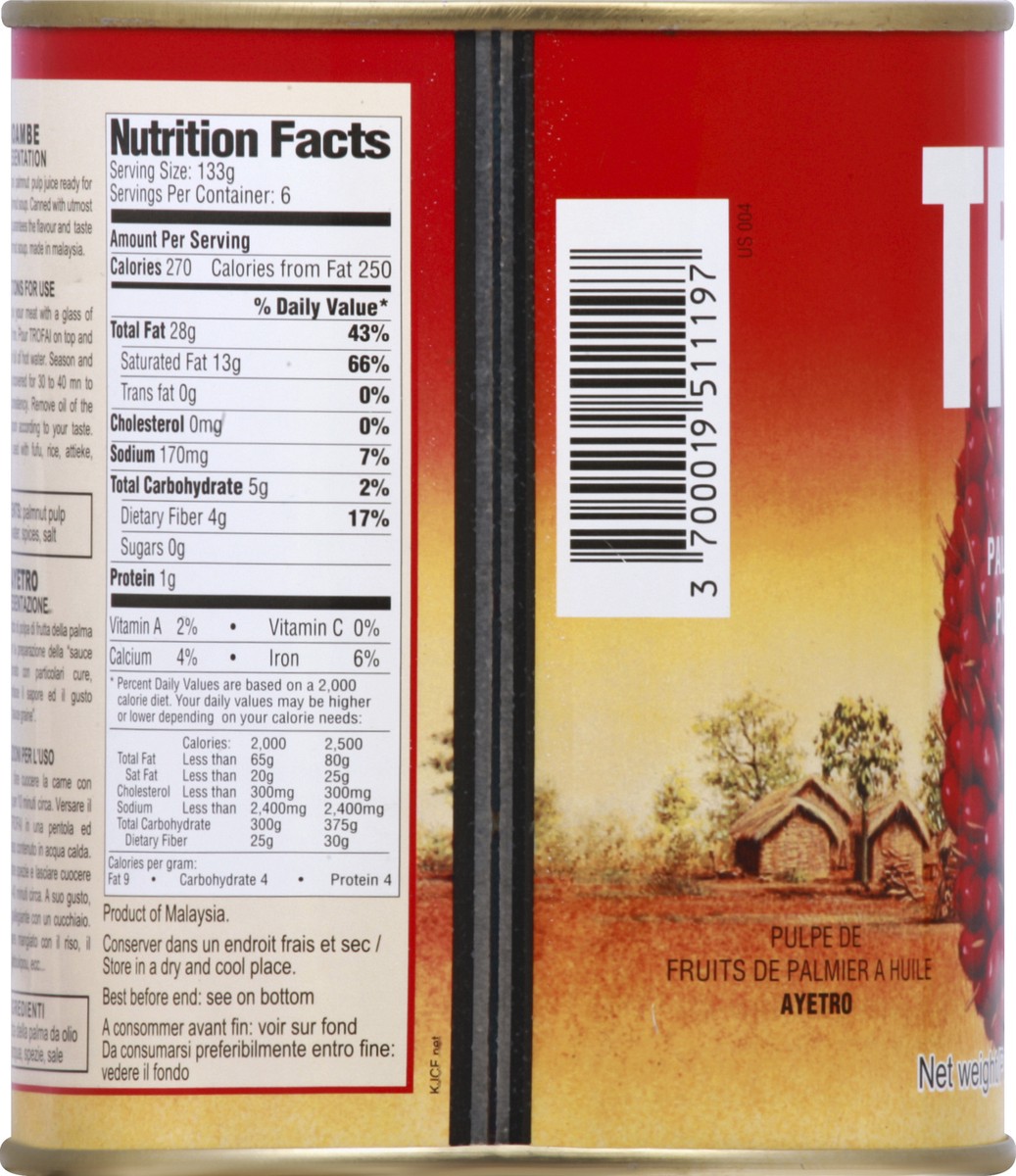 slide 3 of 6, Trofai Palmnut Concentrate 800 g, 800 g