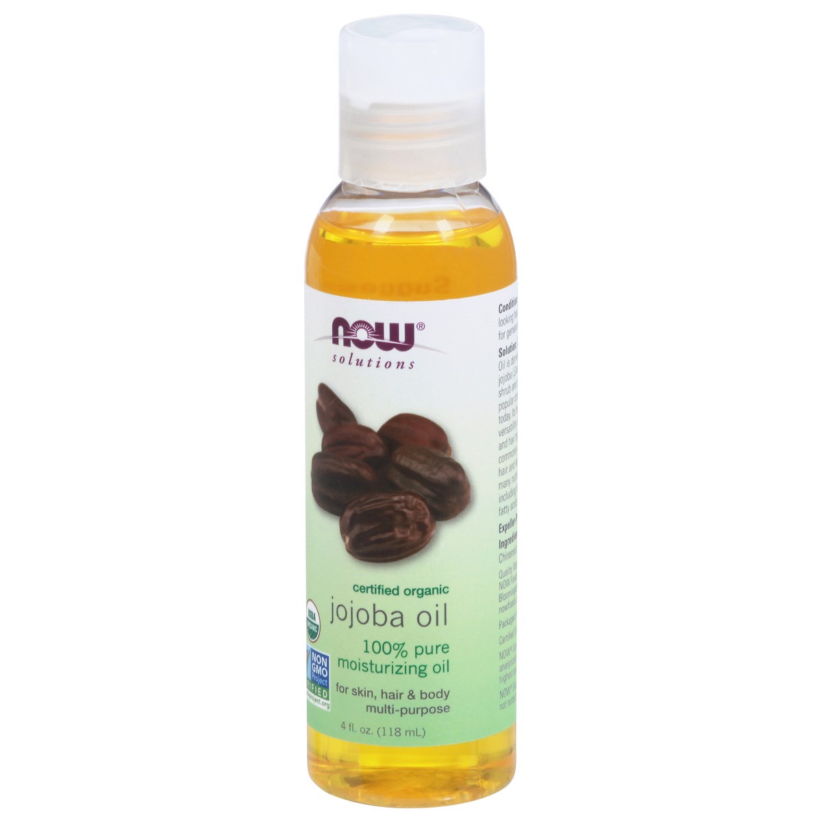 slide 3 of 9, NOW Jojoba Oil, Organic - 4 fl. oz., 4 fl oz