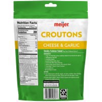 slide 3 of 5, Meijer Cheese and Garlic Croutons, 5 oz