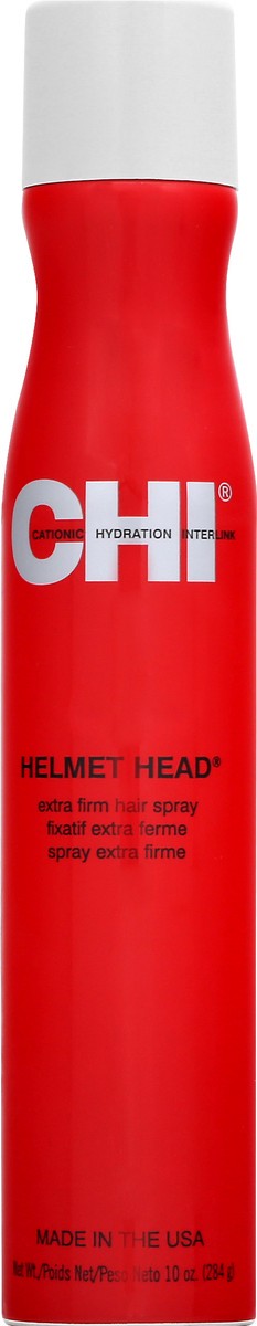 slide 1 of 9, Chi Helmet Head Hair Spray, 10 oz