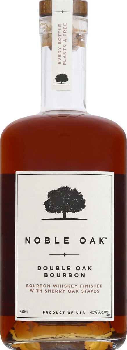 slide 1 of 10, Noble Oak Double Oak Bourbon 750 ml, 750 ml