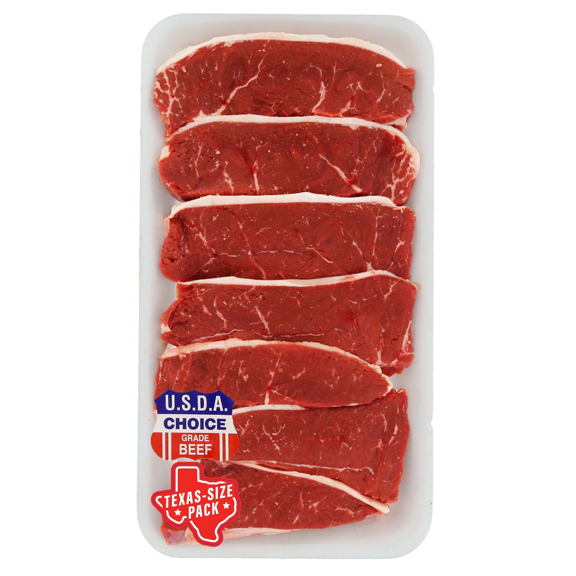 slide 1 of 1, H-E-B Petite Sirloin Steaks, Club Pack USDA Choice, per lb