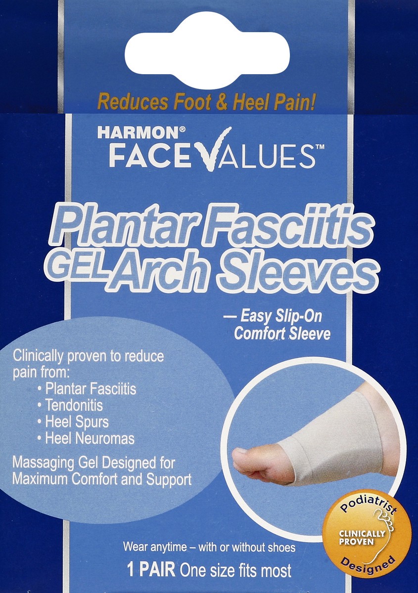 slide 4 of 4, Harmon Face Values Plantar Fasciitis Sleeve Pair, 1 ct