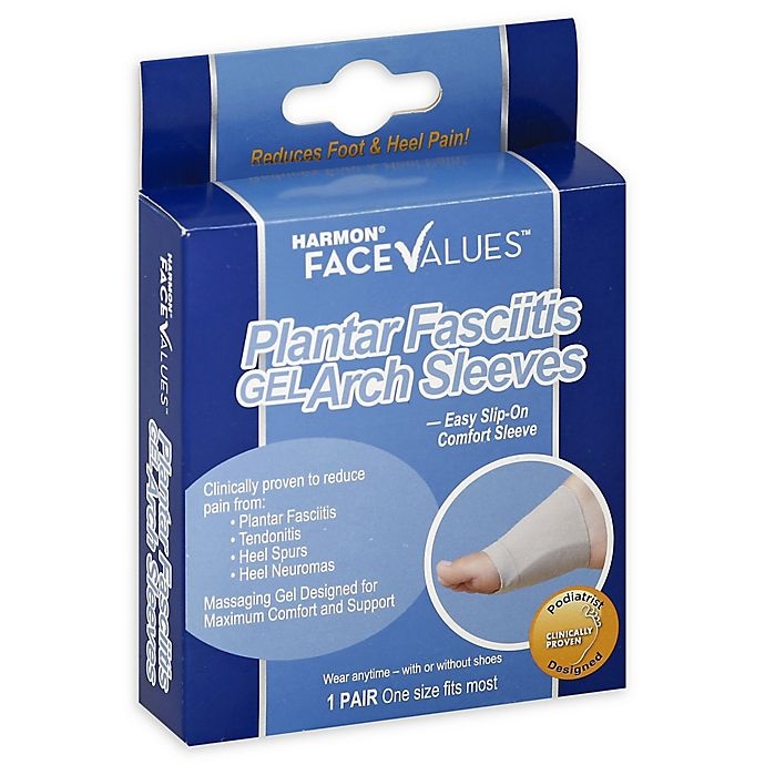 slide 1 of 4, Harmon Face Values Plantar Fasciitis Sleeve Pair, 1 ct