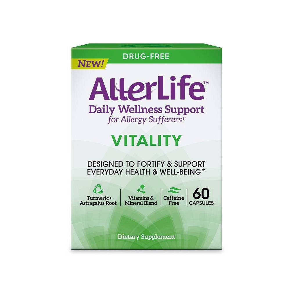 slide 1 of 4, AllerLife Daily Wellness Support Vitality Drug-Free Capsules, 1 ct
