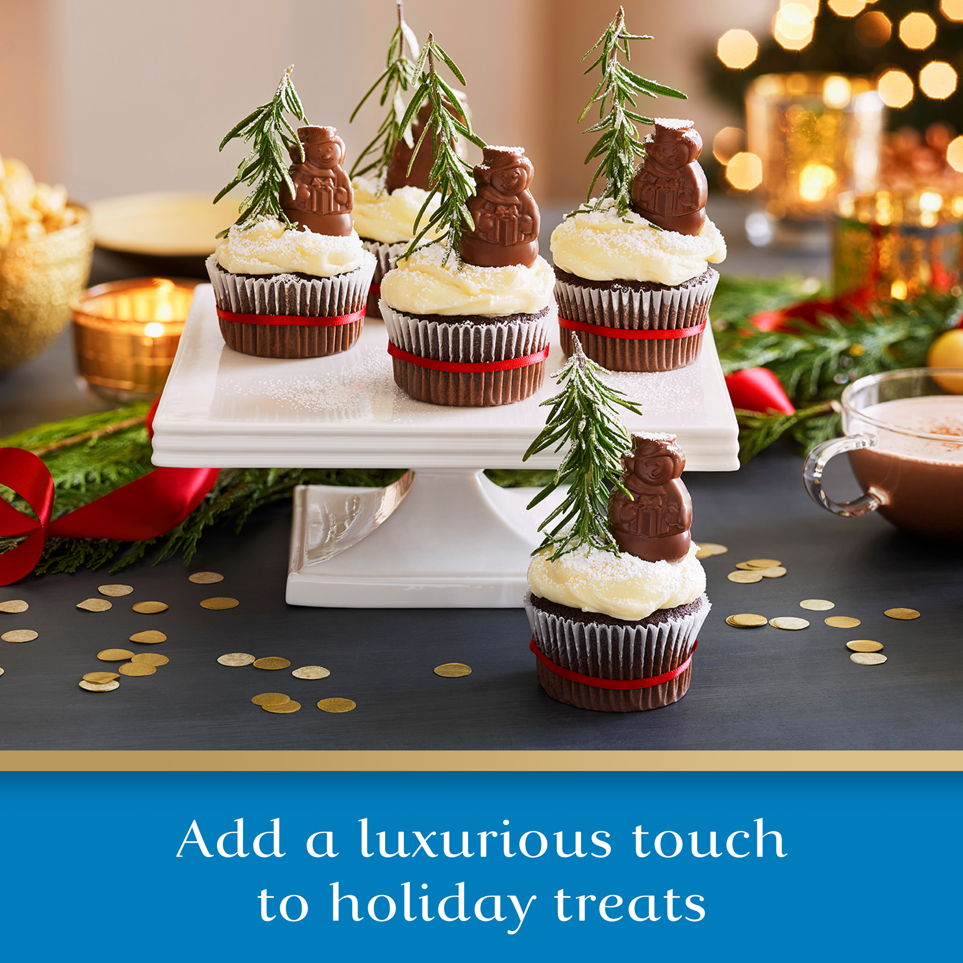 slide 7 of 8, GHIRARDELLI Chocolate Snowmen Assortment, 12.2 oz Bag, 12.2 oz