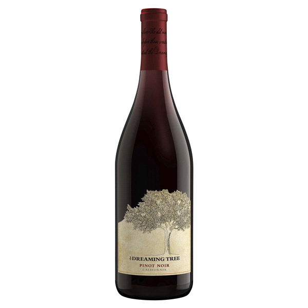 slide 27 of 29, The Dreaming Tree Pinot Noir Red Wine, 750 mL Bottle, 25.36 fl oz