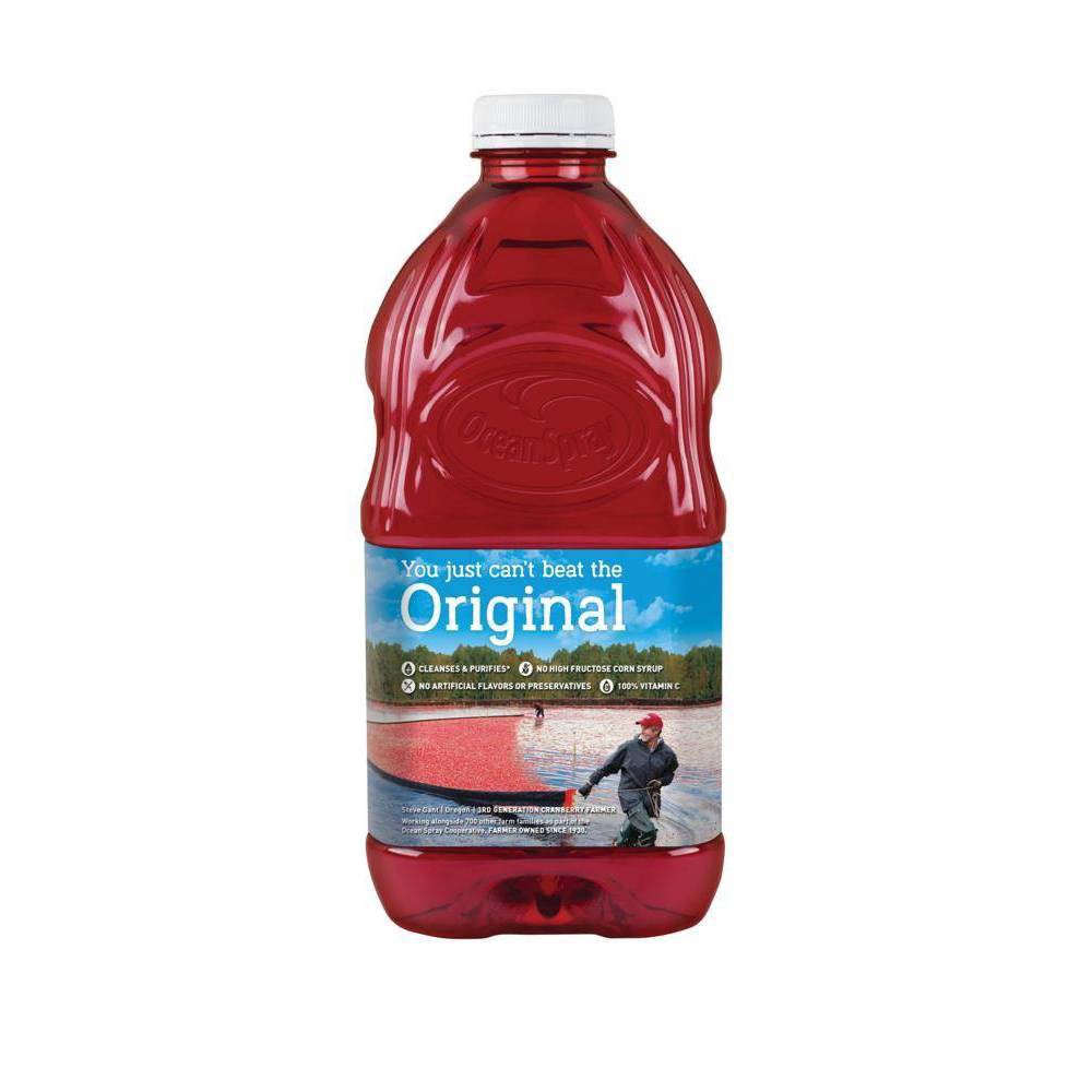 slide 2 of 3, Ocean Spray Cranberry Juice Cocktail with Calcium, 64 fl oz