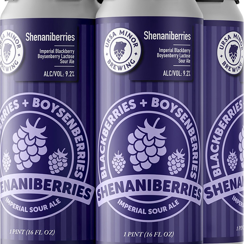 slide 1 of 1, Ursa Minor Shenaniberries, 4 ct; 16 oz