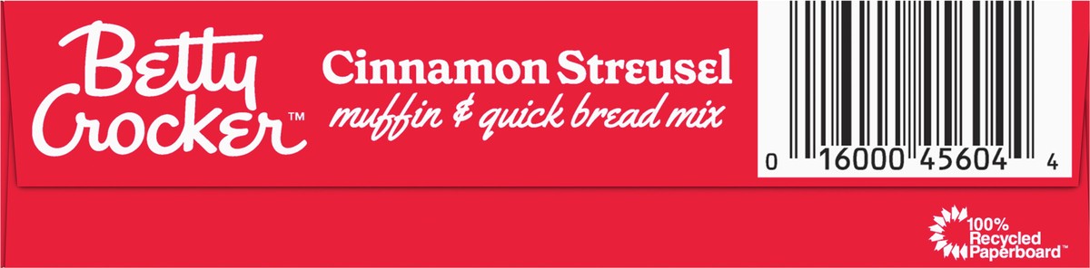 slide 5 of 9, Betty Crocker Cinnamon Streusel Muffin and Quick Bread Mix, 13.9 oz., 13.9 oz