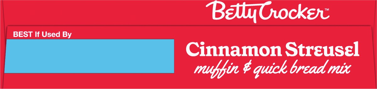 slide 2 of 9, Betty Crocker Cinnamon Streusel Muffin and Quick Bread Mix, 13.9 oz., 13.9 oz