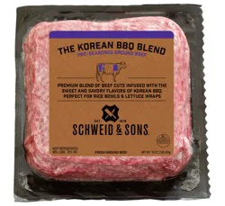 Schweid & Sons® Korean BBQ Blend 80/20 Ground Beef