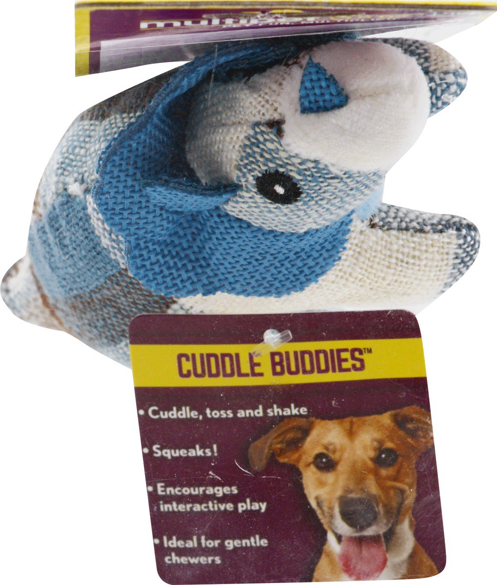 slide 6 of 9, MultiPet Cuddle Buddies Plaidosaurus-Mini Dog Toy 1 ea, 1 ct