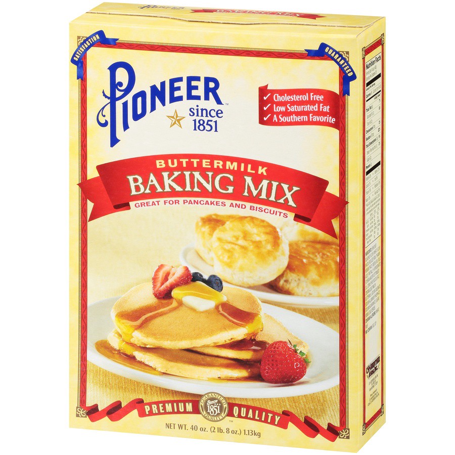 slide 5 of 5, Pioneer Buttermilk Baking Mix, 40 oz