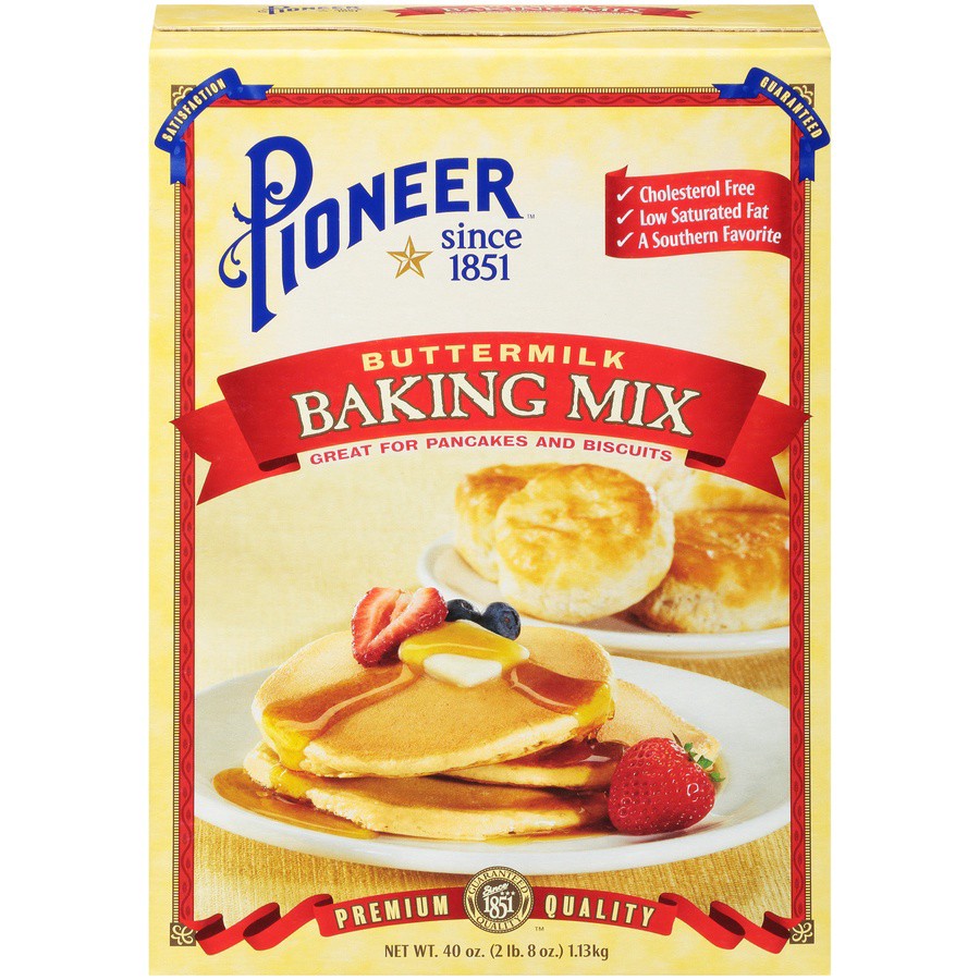 slide 1 of 5, Pioneer Buttermilk Baking Mix, 40 oz