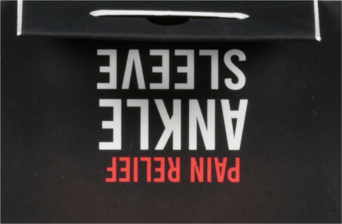 slide 5 of 13, Nufabrx Black Medicine Infused Ankle Sleeve One Size Fits Most 1 ea, 1 ct