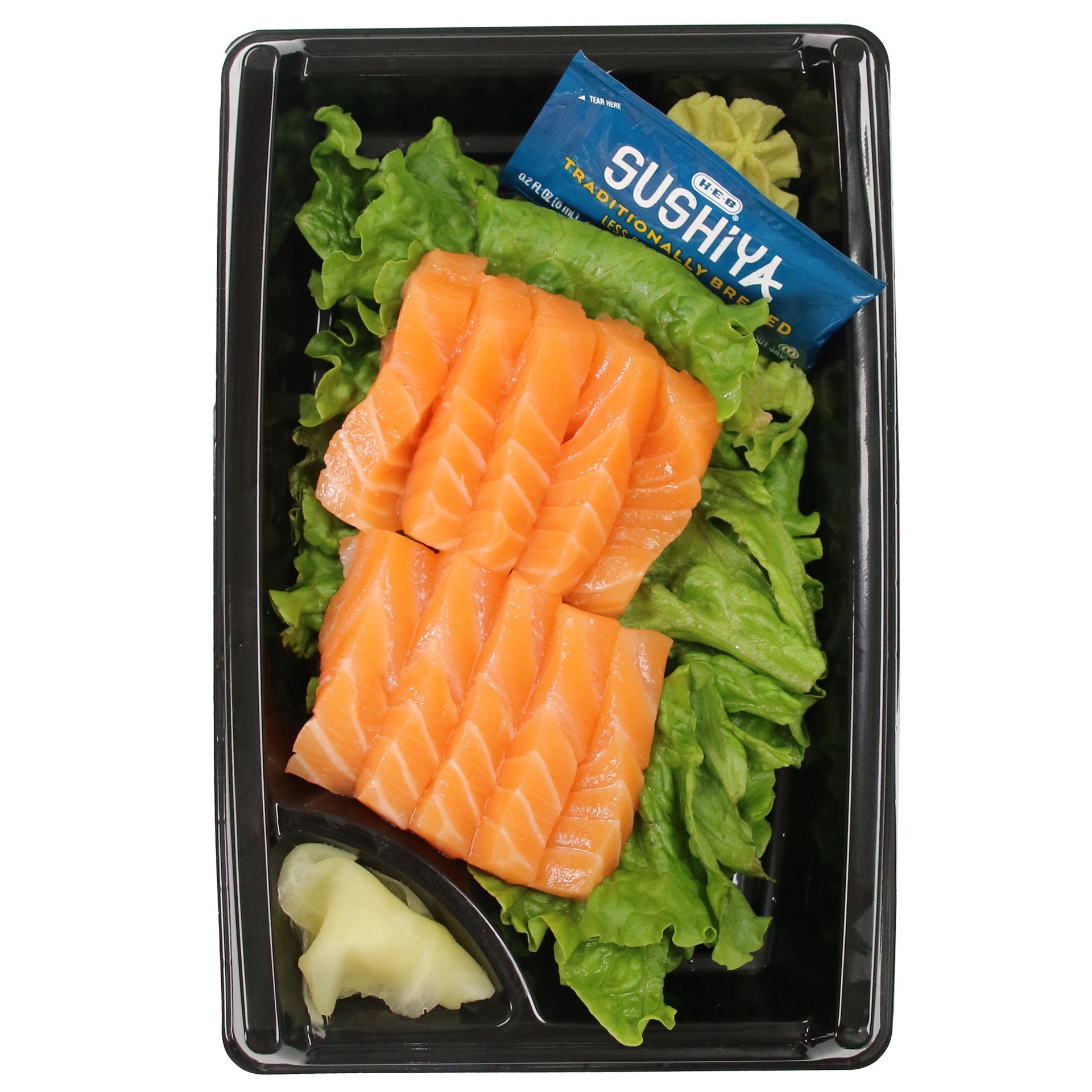 slide 1 of 1, H-E-B Sushiya Sashimi Salmon, 5.78 oz