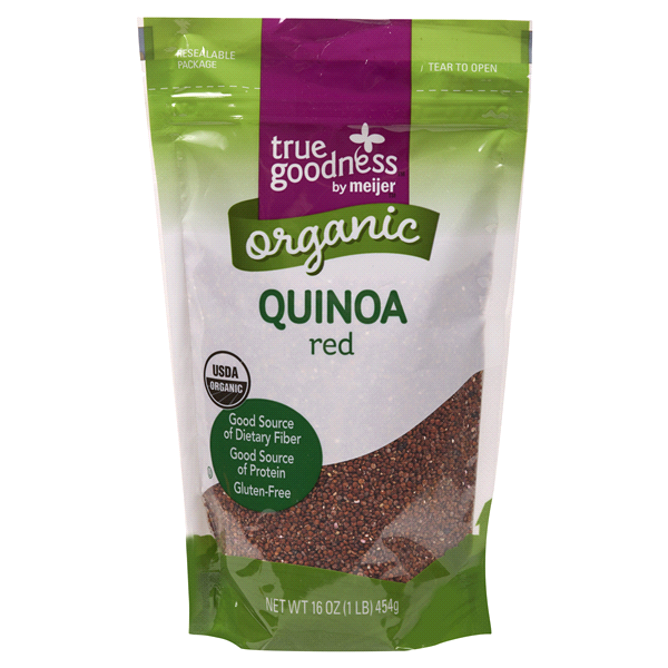 slide 1 of 2, True Goodness Organic Red Quinoa, 16 oz