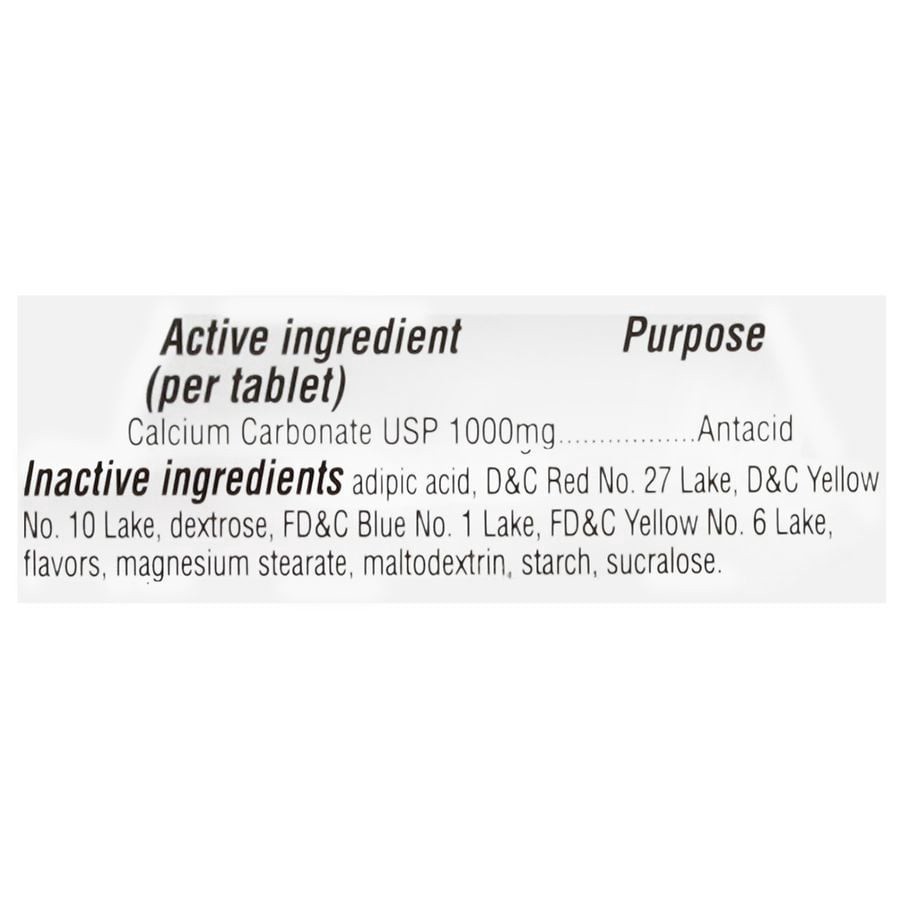 slide 2 of 4, Walgreens Ultra Strength Antacid/Calcium Supplement Chewable Tablets Assorted Fruit, 160 ct