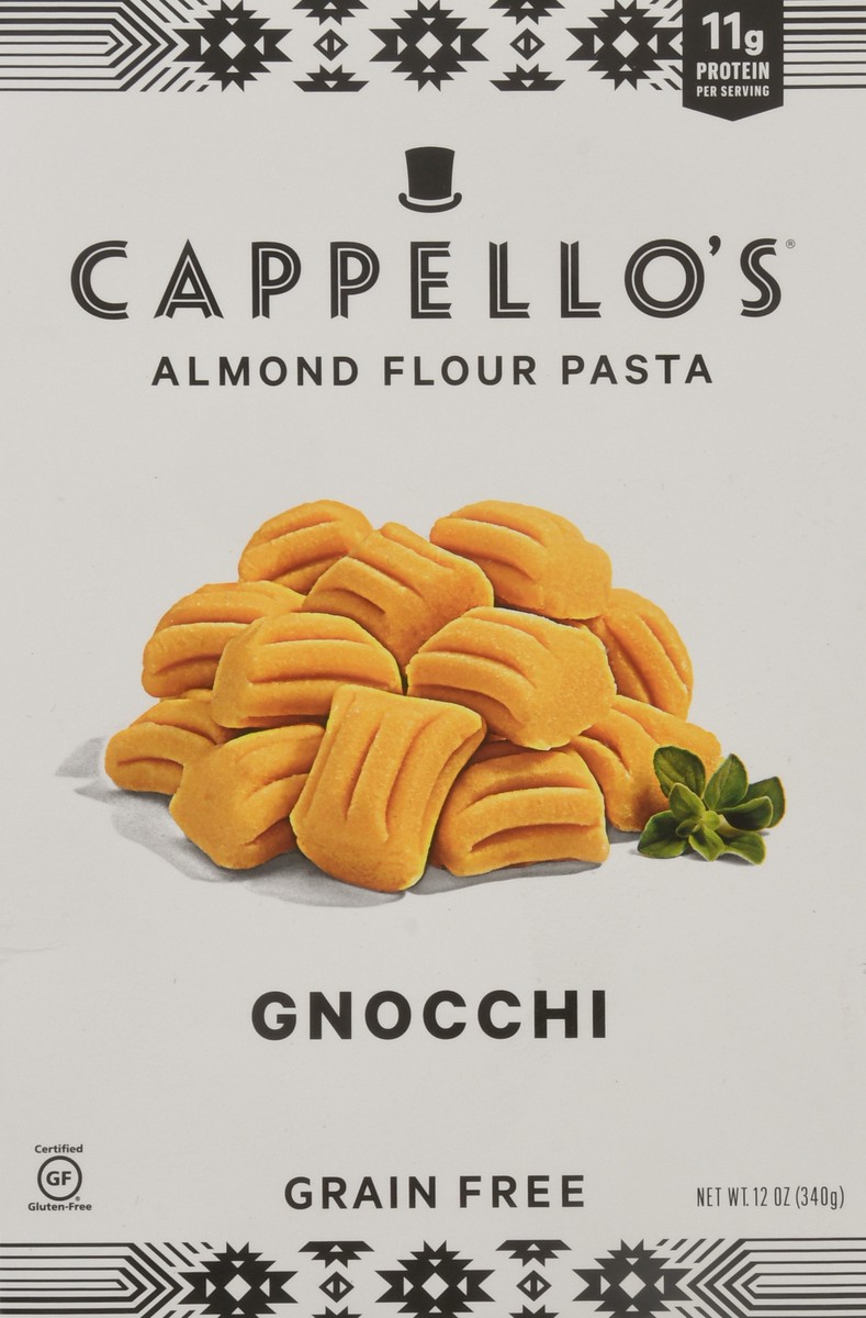 slide 6 of 9, Cappello's Grain Free Gnocchi Almond Flour Pasta, 12 oz