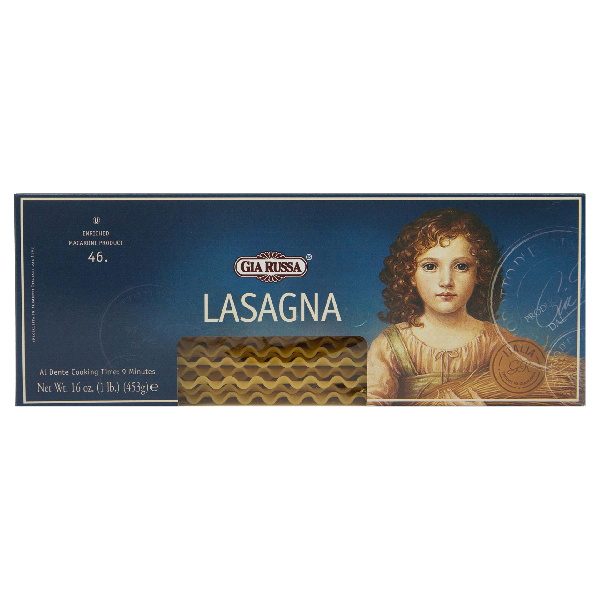 slide 1 of 1, Gia Russa Pasta Lasagna - 16 oz, 16 oz