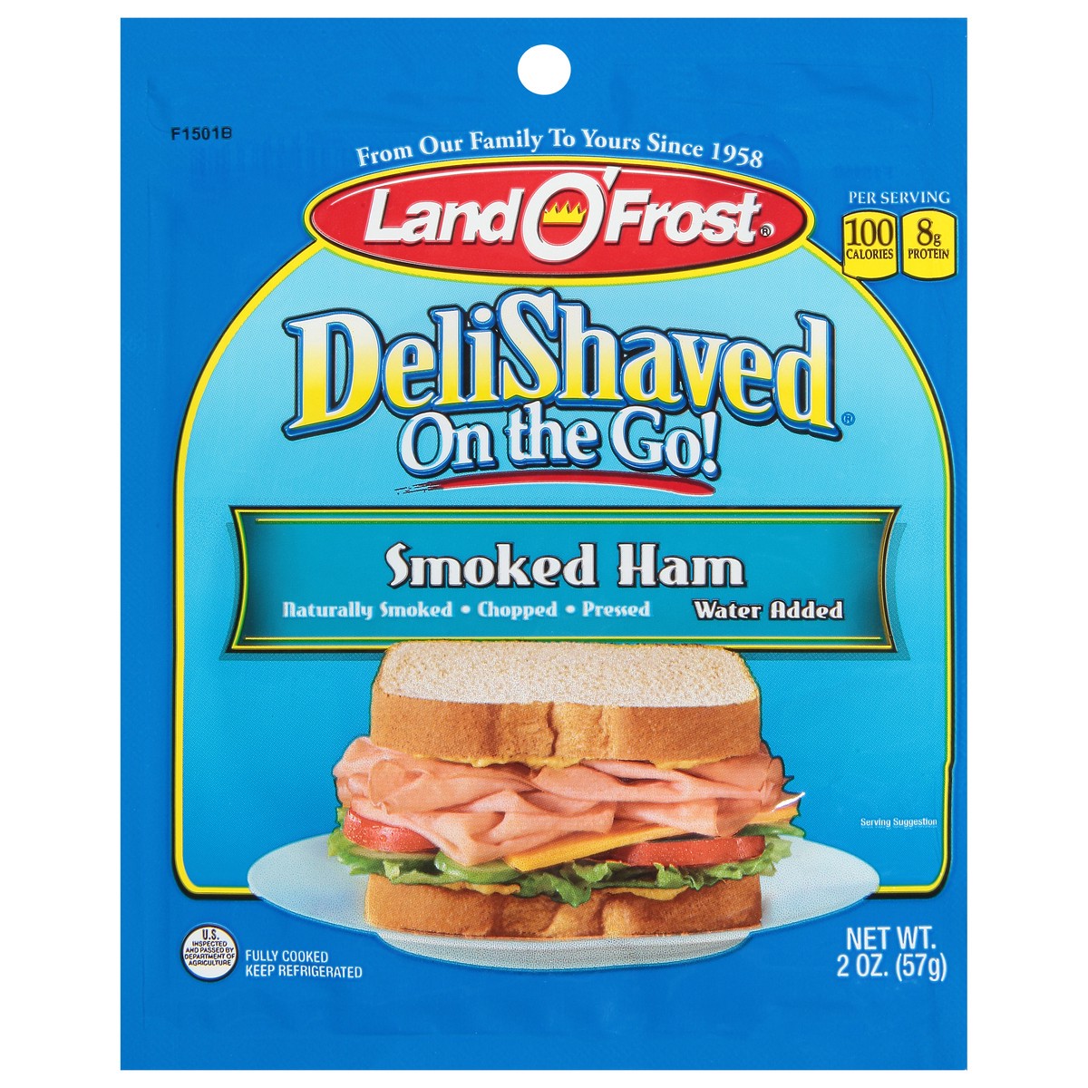 slide 2 of 13, Land O' Frost DeliShaved Smoked Ham 2 oz, 2 oz