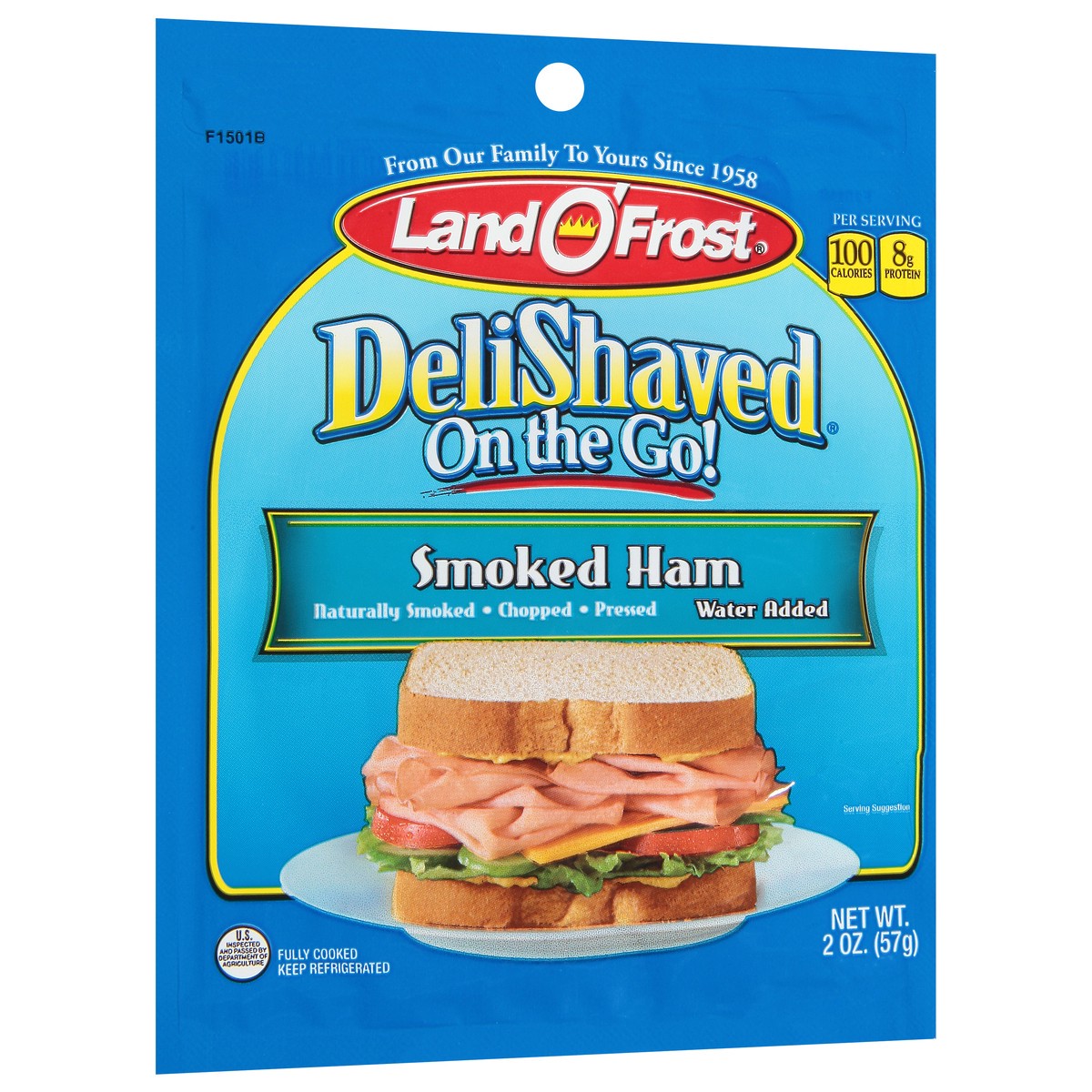 slide 5 of 13, Land O' Frost DeliShaved Smoked Ham 2 oz, 2 oz