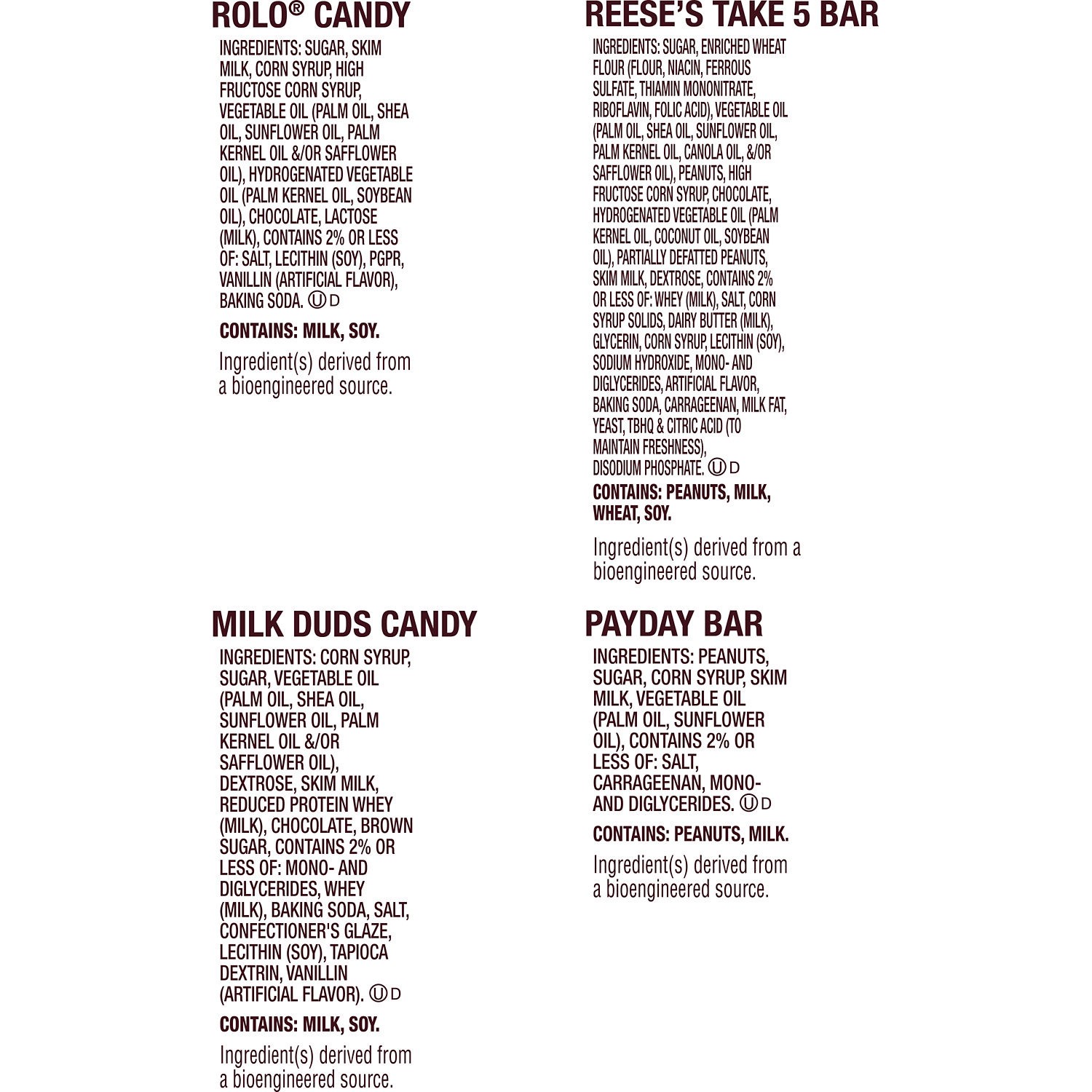 slide 4 of 9, Hershey's Assortment Assortment Candy Snack Size Party Pack 32.07 oz, 32.07 oz