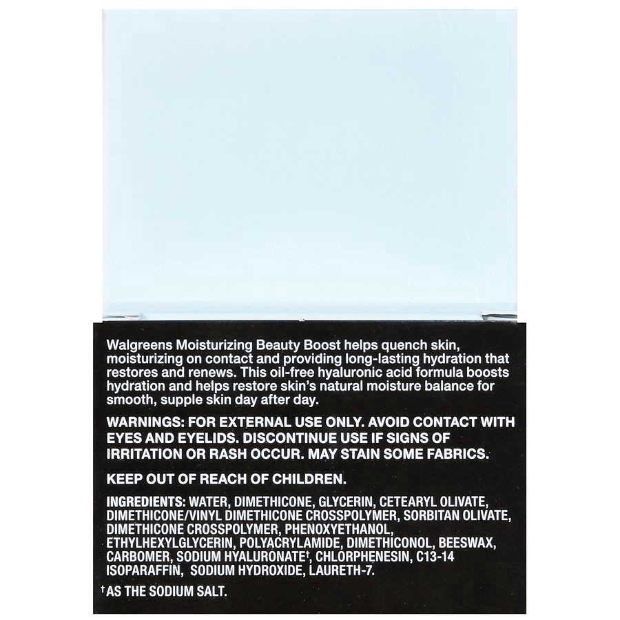 slide 2 of 5, Walgreens Beauty Moisturizing Fragrance Free Gel Cream, 1.7 oz