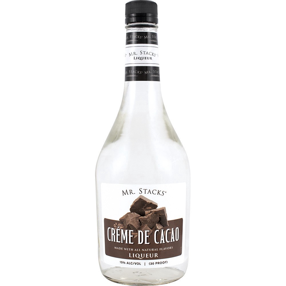 slide 1 of 1, Mr Stacks Creme De Cacao White, 750 ml