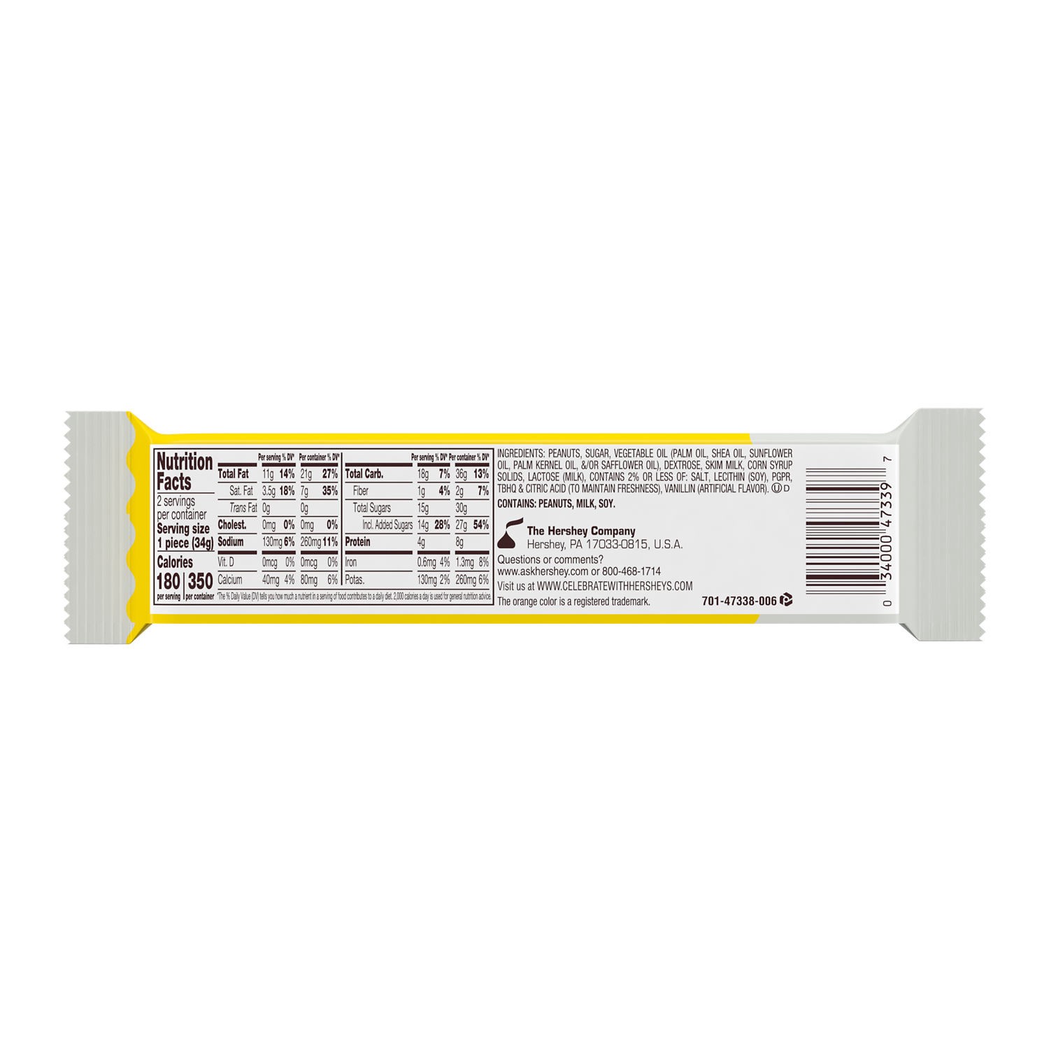 slide 2 of 7, Reese's White Creme Peanut Butter Eggs, 2.4 oz