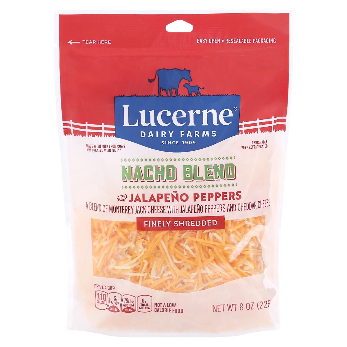 Lucerne Dairy Farms Lucerne Cheese Finely Shredded Mexican Style Nacho ...