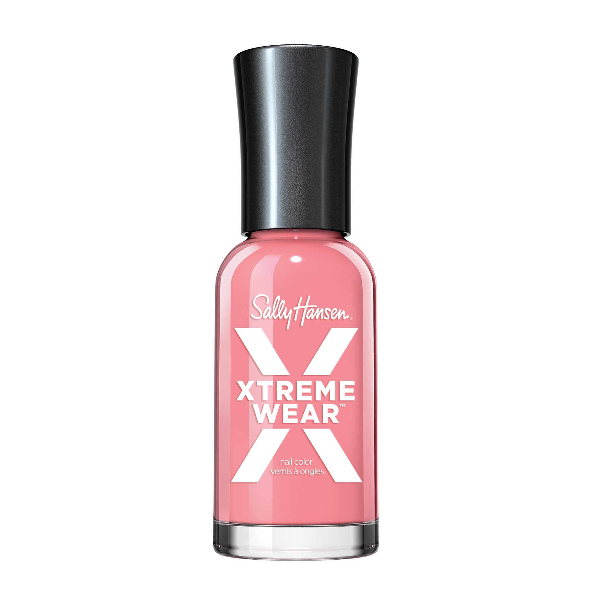 slide 1 of 1, Sally Hansen HARD AS NAILS XTREME WEAR Giant Peach 0.4 fl oz, 12 ml