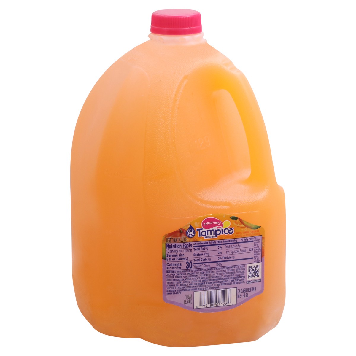 slide 13 of 13, Tampico Mango Punch Juice 1 gl, 1 gal