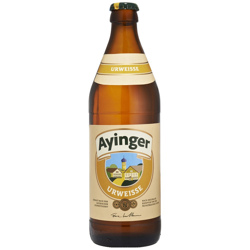 slide 1 of 1, Ayinger Ur-Weisse, 16.9 fl oz