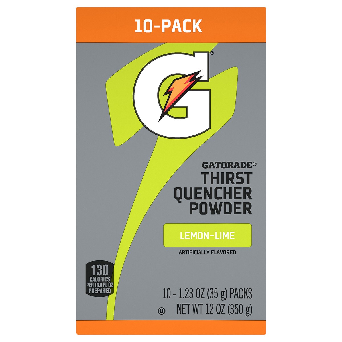 slide 1 of 10, Gatorade Thirst Quencher Powder Lemon-Lime Artificially Flavored - 10 ct, 10 ct