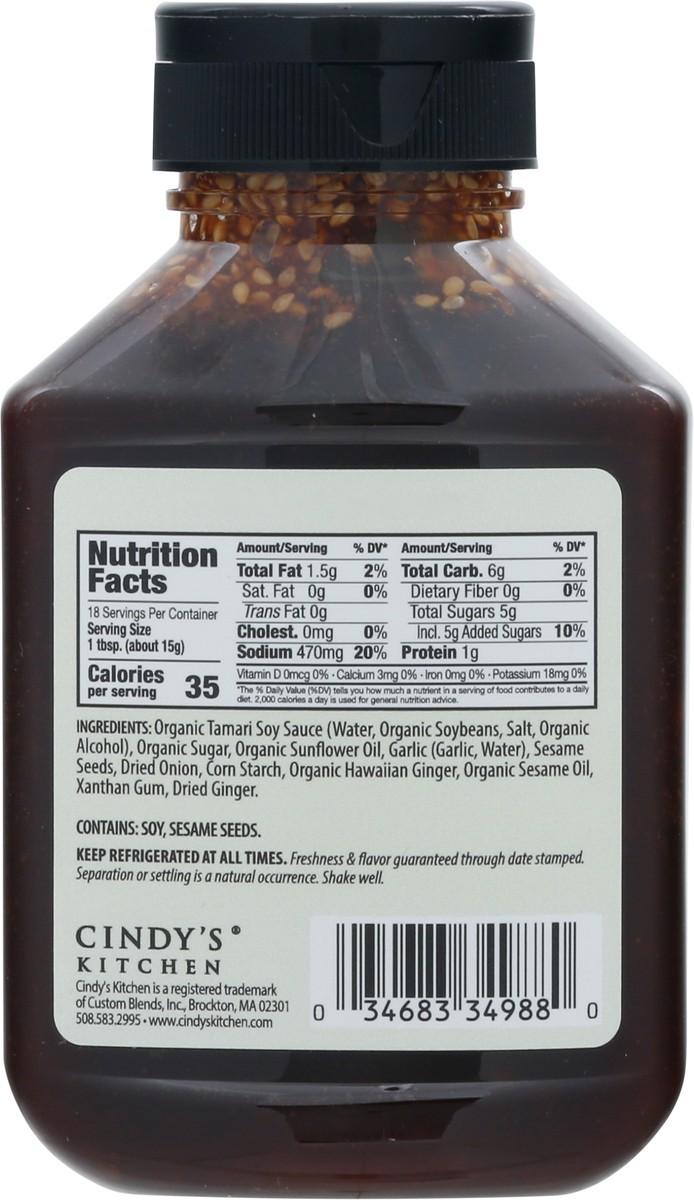 slide 6 of 13, Cindy's Kitchen Original Teriyaki Marinade 9 fl oz, 9 fl oz