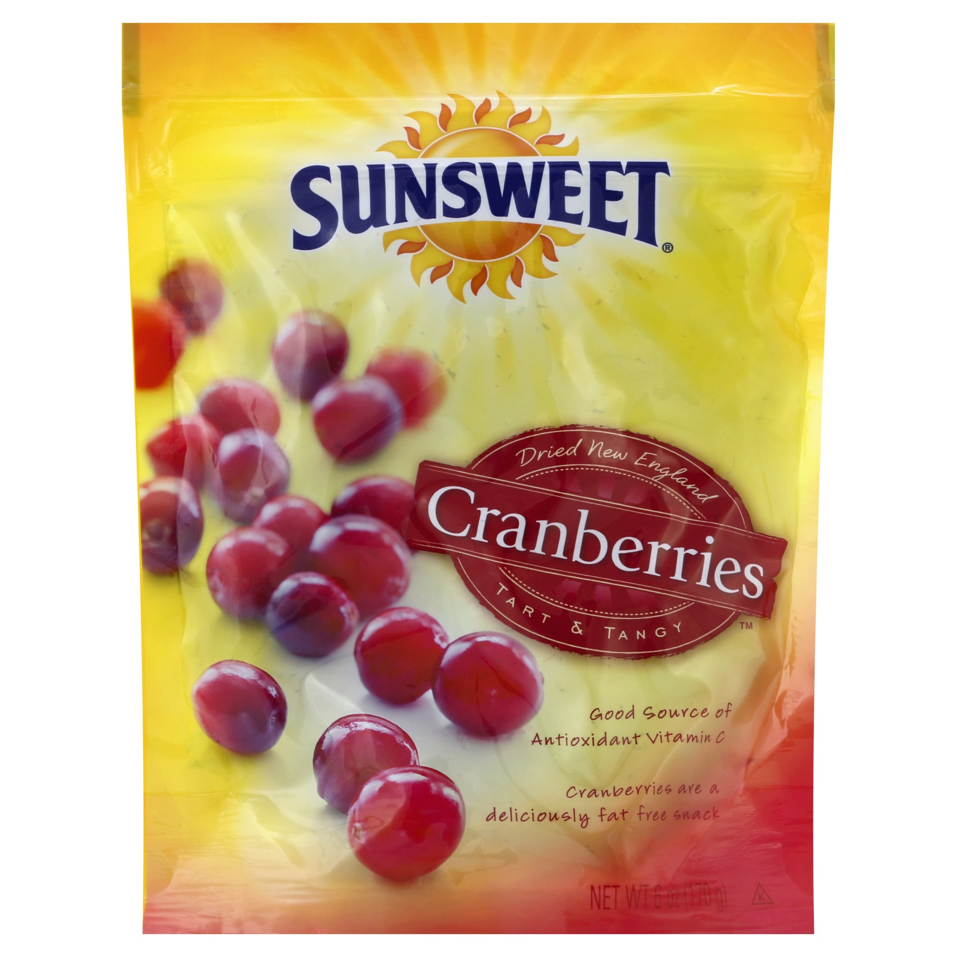 slide 1 of 2, Sunsweet Dried Cranberries, 6 oz