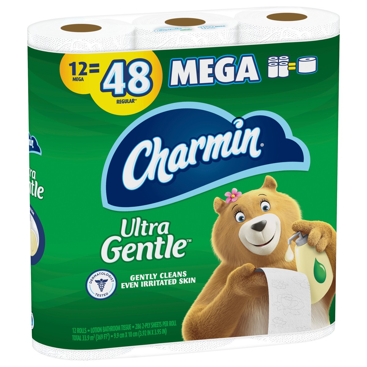 slide 2 of 5, Charmin Ultra Gentle Toilet Paper, 12 ct