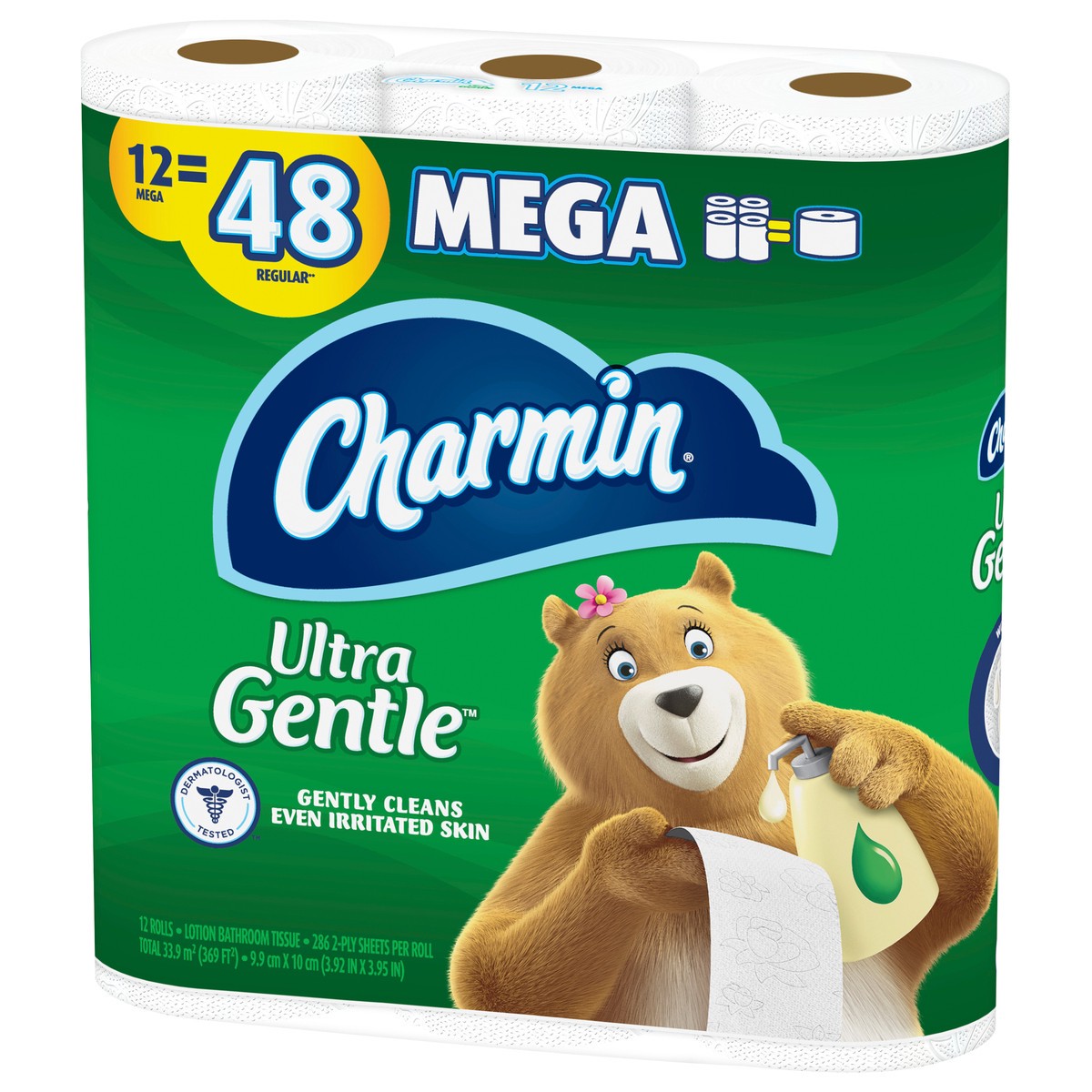 slide 3 of 5, Charmin Ultra Gentle Toilet Paper, 12 ct