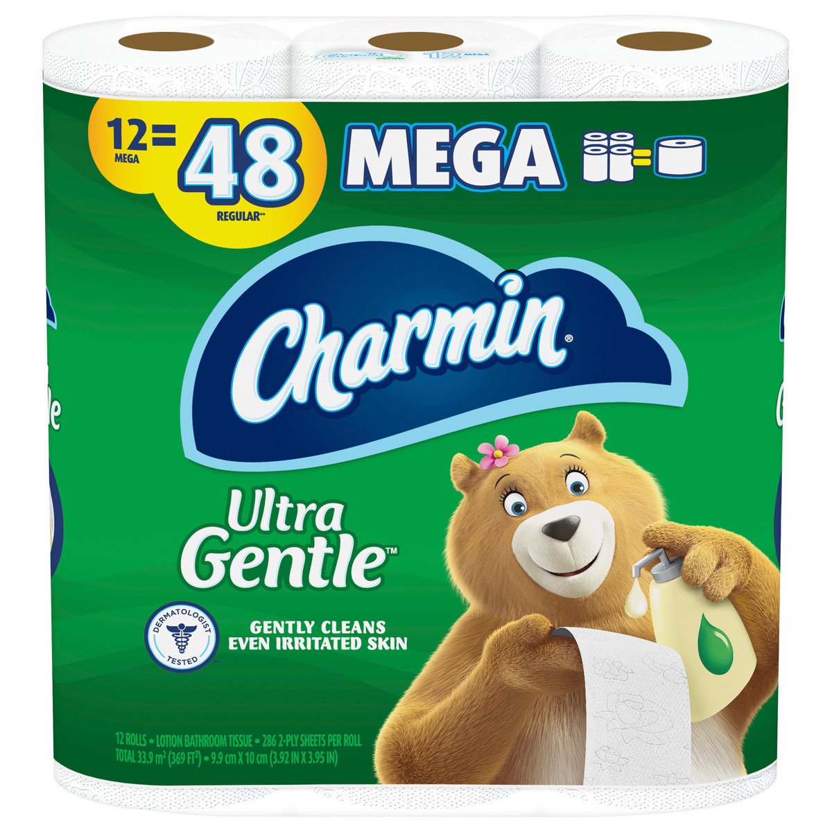 slide 1 of 5, Charmin Ultra Gentle Toilet Paper, 12 ct