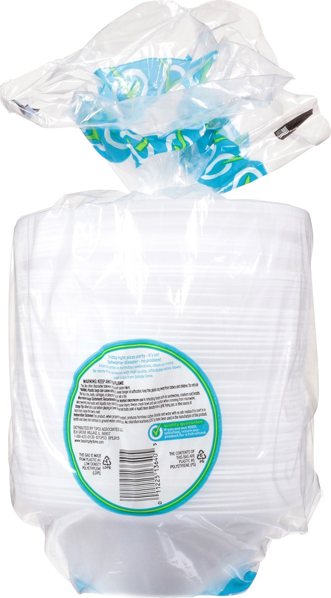 slide 9 of 13, Simply Done 12 Ounce Foam Bowls 50 ea, 50 ct