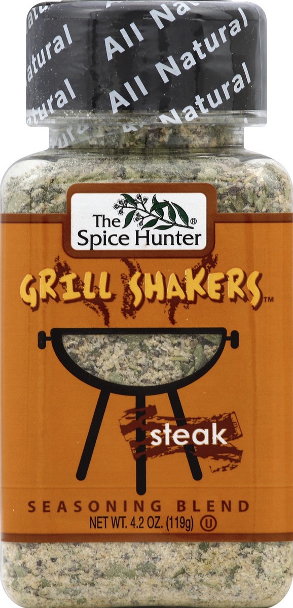 slide 2 of 2, Spice Hunter Grill Shakers Steak Seasoning Blend, 4.2 oz