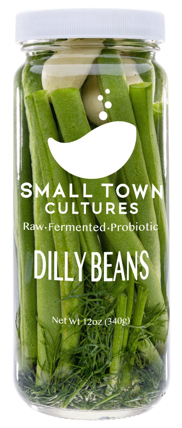 slide 1 of 1, S T Raw Fermntd Dilly Beans, 12 oz